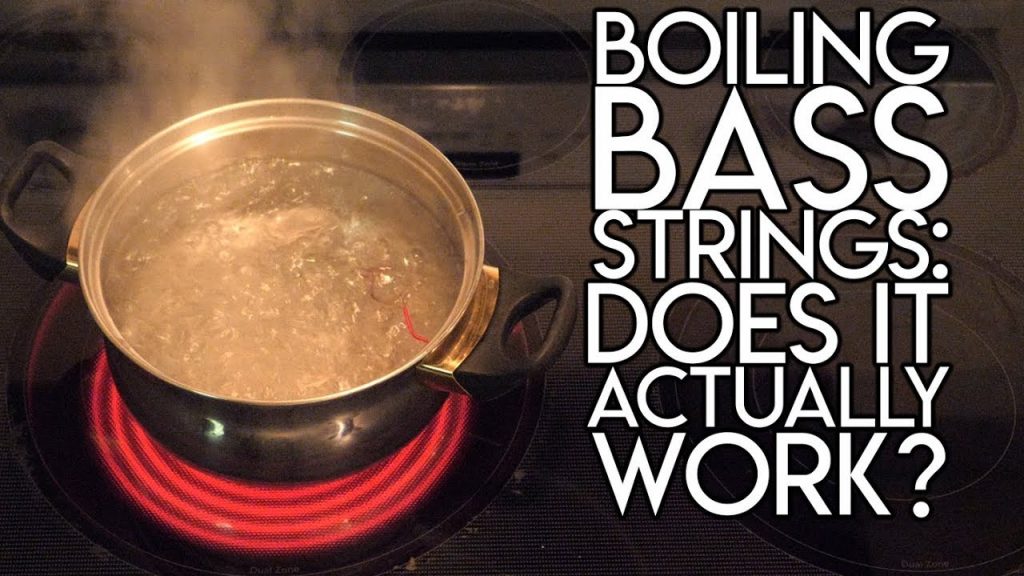 Boiling Bass Strings- Does it actually WORK
