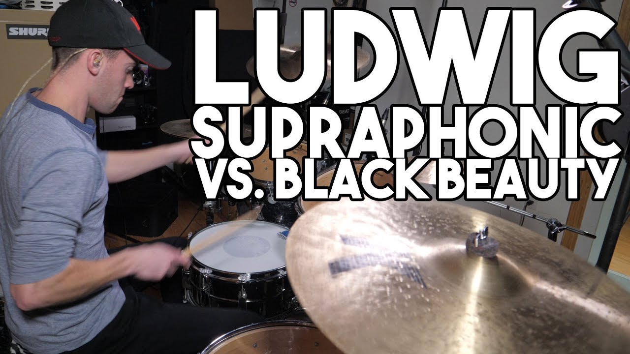 Ludwig Supraphonic Vs Black Beauty