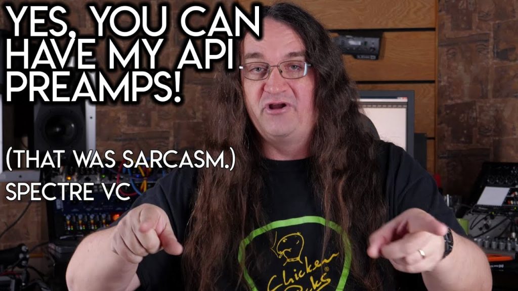Yes, you can HAVE my API PREAMPS- Glenn Fricker Viewer's Comments