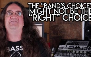 band choice the right choice- Audio Engineer